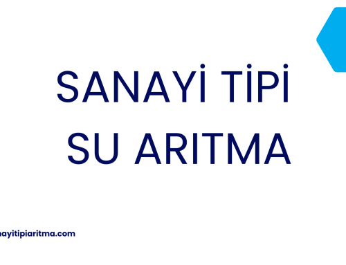 Sanayi Tipi Su Arıtma